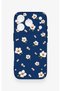 iPhone 17 Pro Compatible Daisy Pearl Pattern Silicone Case - 2
