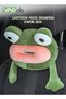 Cartoon Car Tissue Holder Hanging Plush Car Decoration Cute Frog Shape Smooth Out Paper Is Suitable for Most Paper Towels on The Market Seat Back Draw Tissue Box - 6