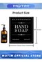 3 Pack Plastic Refillable Dispenser with 12Pcs Waterproof Labels, 500ml Hand Dish Wash Dispenser Bottle Pump Container - 7