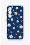 Samsung S25 Compatible Daisy Pearl Patterned Silicone Case - 2
