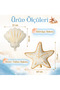 Mermaid Concept Balloon Set 8 Years Old - 17 Piece Extra Large Size Retro Balloon Seahorse and Whale Foil Balloon Set Birthday Party Decoration Set - 6
