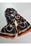 Luxury Voile Silk Shawl Scarf Chain Pattern 70 X 180 cm - 3