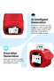 AI Sticker Box Printer, Voice Stickerbox Maker Mini Thermal Label With Display, Smart Inkless Portable For Home, Office Study Diy Projects With Rolls Paper(Red) - 6