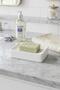 G3085 Ceramic Solid Soap Dispenser White Bath