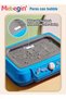 20 Pcs Kids Play Kitchen Kit for Kids, Play Food Set with Induction Stove and Rich Kitchen Accessories, Color-changing Frying Oven, Emulational Induction Cooktop, 4 AA Batteries Required(Not I - 3
