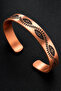 Women's Copper Bracelet Eye Model Handcrafted Adjustable Copper Bracelet - 4