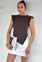 Women's Shoulder Pad Blouse