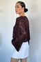 Gülseli Women's Wearable Lined Guipure Blouse - 4