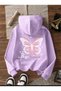 Unisex Men/Women Brasil Colorful Custom Printed Cotton Oversize Hooded Sweatshirt - 3