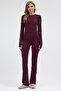Women's Winter Fleece-Lined High-Waist Shaping Flared Leggings - 3