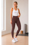 Women's High Waist Gathering Leggings with Side Pockets Sports Leggings Fitness Yoga Casual Stretch Leggings - 3