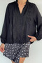 Women's High Neck Ruffled Volan Blouse - 3