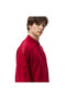 Burgundy Long Sleeve Polo T-Shirt - 4