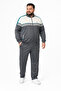 Men's oversized zip-up tracksuit set - 3