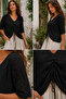 Gülseli Front Gathered Knitwear Blouse - 7