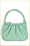 Sova Women's Drawstring Oval Hand and Shoulder Bag - Water Green