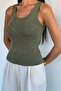 Front-Stoned Camisole Blouse - 3