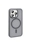 iPhone 15 Pro Case Magsafe Supported Camera Raised Silicone Matte Anti-Fingerprint Marçev - 2