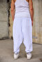 Men's Patterned Shalwar Trousers with Elastic Waist and Cuffs - 5