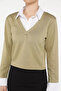 Women's Shirt Collar Blouse - 4