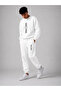 Unisex Peace Printed Oversize Bottom-Top Tracksuit Set - 4