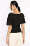 Side Gathered Blouse - 4