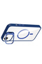 iPhone 17E Case with Camera Stand, Magsafe Compatible, Transparent Back, Silicone Marçev - 2