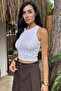 Women's Lycra Stone Zero Sleeve Blouse - 2