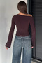 Women's Waist Gathered Blouse with Sun Accessories - 4
