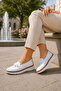 Velocity Women's Orthopedic Casual Shoes with Light Soles - White - 3