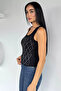 Front-Stoned Camisole Blouse - 3