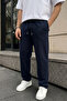 Men's Baggy Fit Fleece Lined Comfortable Cut Sweatpants with Side Pockets - 8