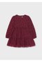 Ruffled Girls' Tulle Dress 4924