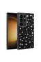 Galaxy S24 Ultra Case with Glittering Diamond Stones and Raised Camera Silicone Frame - 4