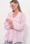 Women's Ruffle Detailed Long Sleeve Shirt 1563 - Pink - 3