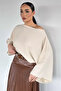 Women's Bat Sleeve Casual Blouse - 2