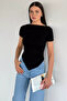 Women's Asymmetrical Cut Lycra Blouse