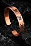 Women's Copper Bracelet Butterfly Model Handcrafted Adjustable Copper Bracelet