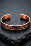 Women's Copper Bracelet Celtic Knot Model Handcrafted Adjustable Copper Bracelet - 2