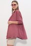 Women's Aerobin Oversize Shirt 1559 - Dusty Rose - 4