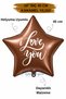 18 Inch 45 cm Foil Balloon |   I Love You Printed |   Valentine's Day Love Balloon Anniversary Marriage Proposal