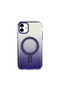 iPhone 11 Case Color Gradient Magsafe Camera Raised Silicone Cover - 2