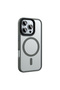iPhone 16 Pro Max Case Magsafe Supported Camera Raised Matte Anti-Fingerprint Silicone Case - 2