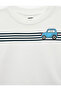 Cotton Long Sleeve Crew Neck Car Printed T-Shirt - 5