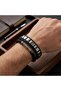 Hematite Stone Genuine Leather and Natural Stone Double Men's Bracelet Set
