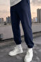 Men's Regular Winter Sweatpants with Wool Inside, Comfortable Cut, and Elastic Cuffs - 3