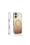 iPhone 16 Plus Case Color Gradient Magsafe Camera Raised Silicone Cover - 6