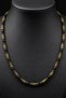 Men's Unakite Hematite and Onyx Necklace and Bracelet Set with Original Natural Stones - 3