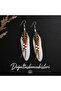 Feather Earrings - 2