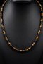 Men's Tiger's Eye Hematite and Onyx Necklace Bracelet Set with Original Natural Stone - 6